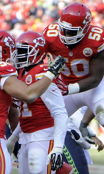 On back of defense, Chiefs climb into first place